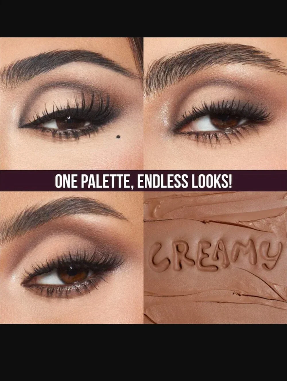 HUDA BEAUTY Creamy Obsessions Eyeshadow Palette-New In Box